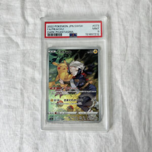Pokemon TCG PSA9 Pikachu Dark Phantasma 073/071 2022 JP