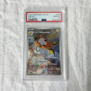 Pokemon TCG PSA10 Raichu Scarlet & Violet Clay Burst 074/071 2023 JP
