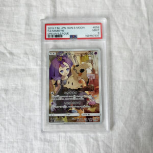 Pokemon TCG PSA9 Mimikyu Dream League 058/049 2019 JP