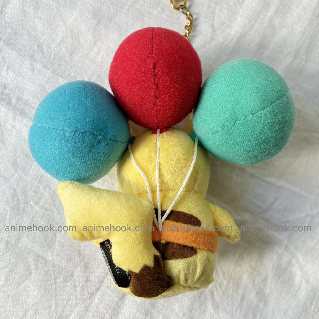 Pokemon Pikachu With Balloon Plush Keychain Japan - Image 3