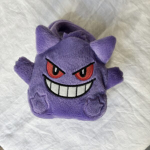 Pokemon Gengar Plush Mini Coin Bag With Zipper