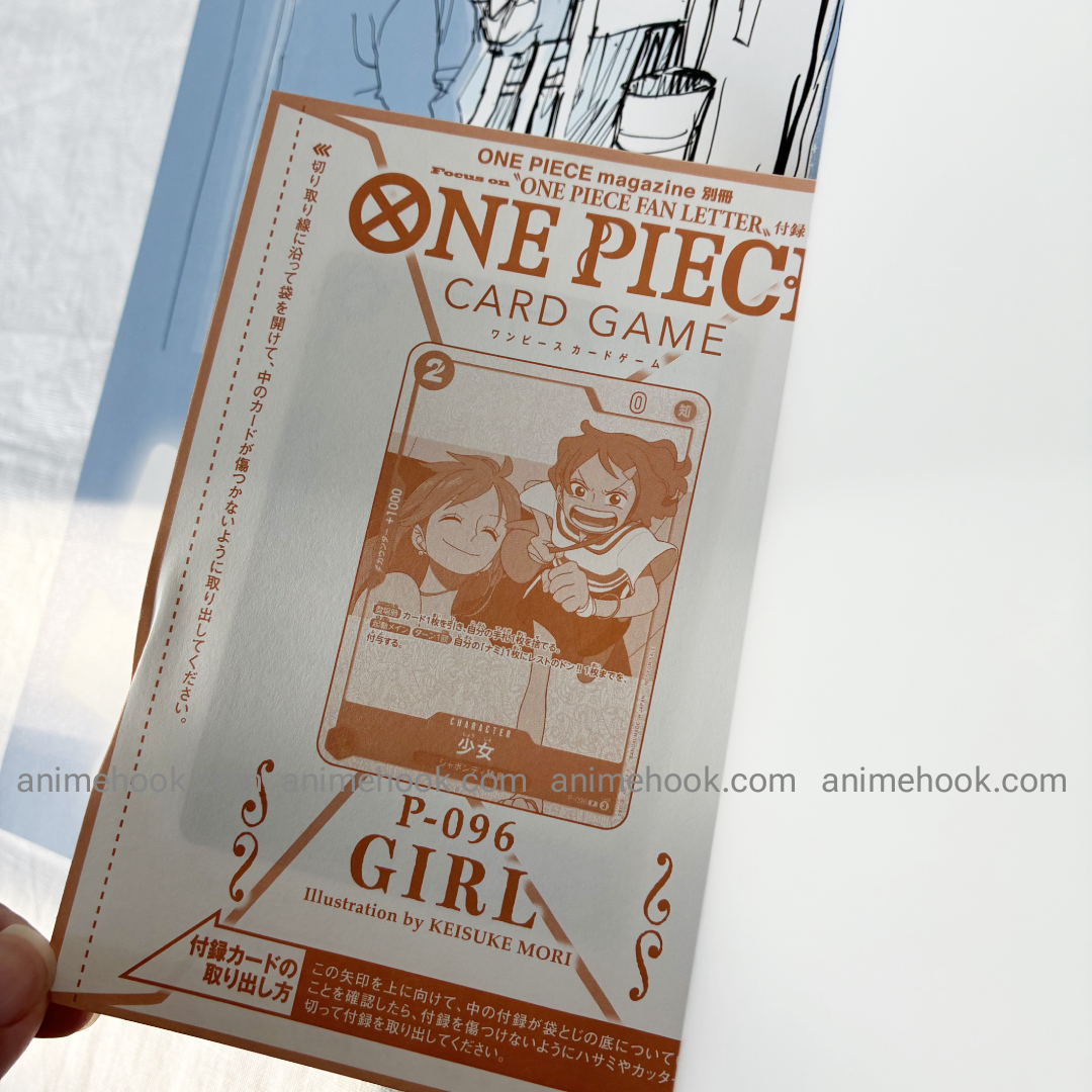 (Promo Card) One Piece Magazine Fan Letter Nami Girl P-096 Japan - Image 3